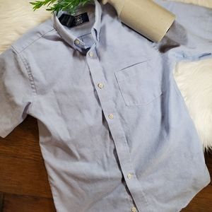 Hunt Club Blue Button Down Shirt | sz 10